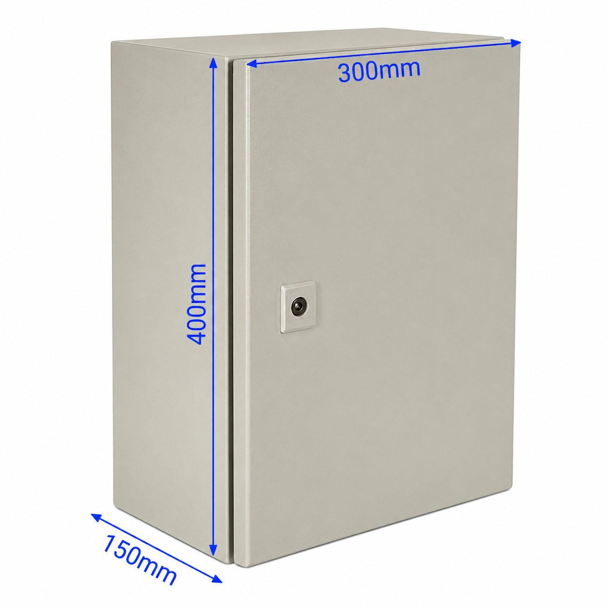 Tablero 400x300x150mm RAL7032 IP66