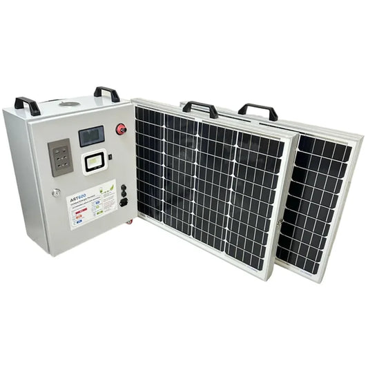 Generador Solar Portátil 900W Silencioso