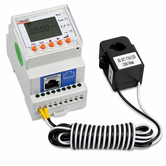 Medidor de energía Acrel ACR10R-D16TE monofásico con transformador de corriente y RS485