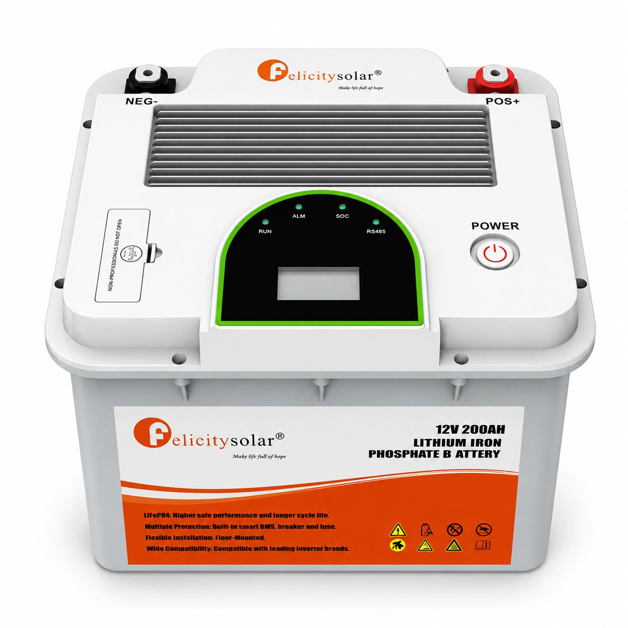 Bateria Litio LiFePO4 2.5Kw 12V