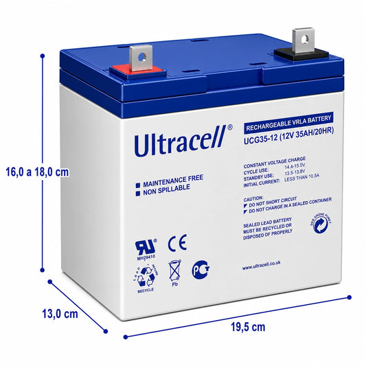 Batería 12V 35Ah