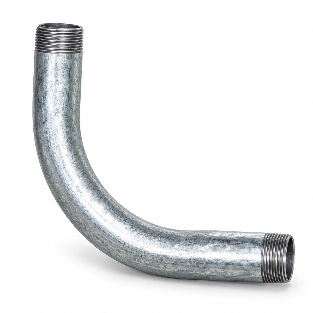 Curva Galvanizada con Hilo 25 mm