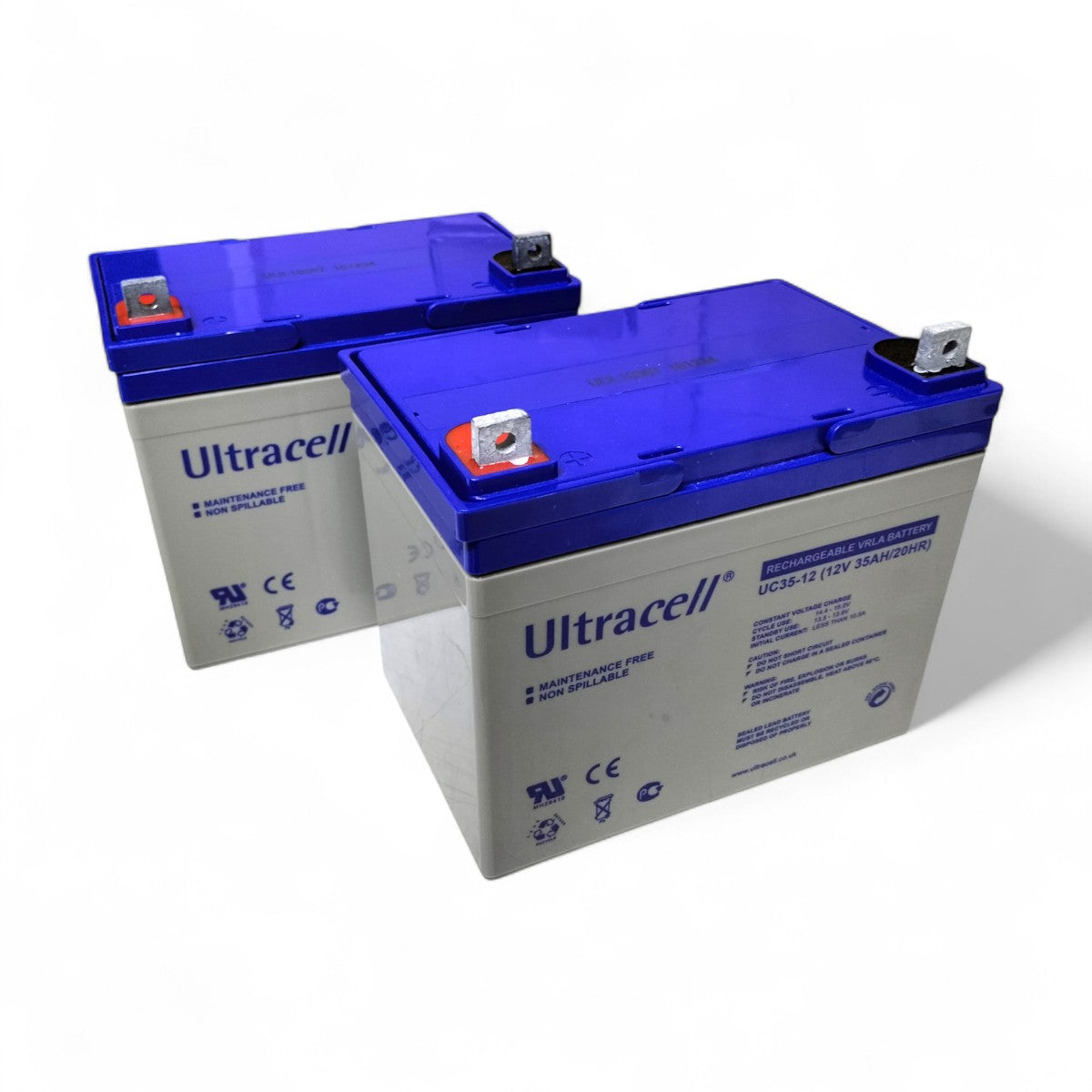 Pack (x2) Baterías para Silla de Ruedas