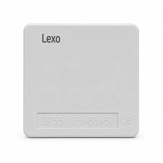 Caja de Derivación Estanca IP55 85×85×50 mm Lexo