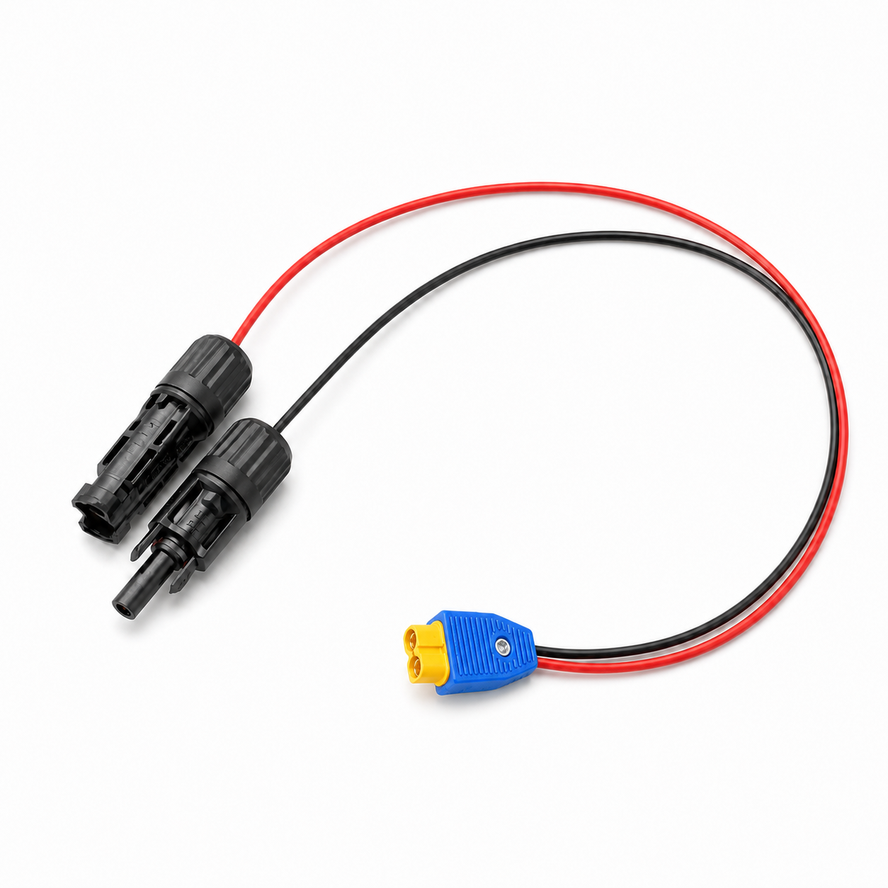 Cable Adaptador Solar MC4 a XT60U-M para Generadores Portátiles