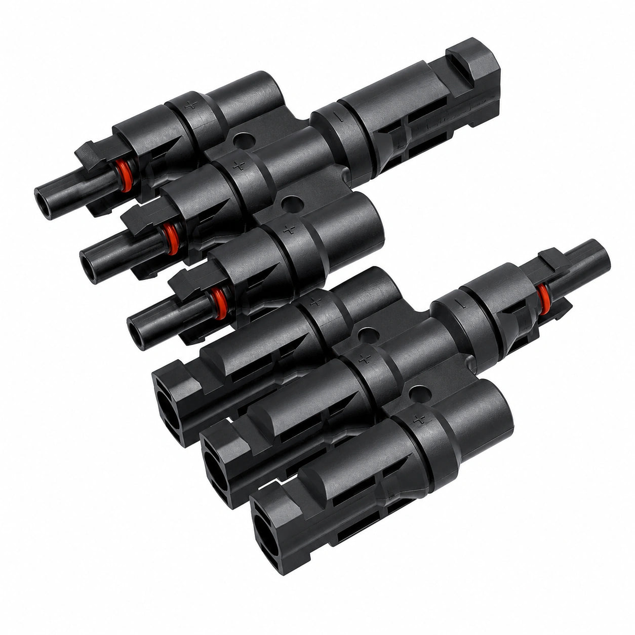 Set Conector MC4 triple Paralelo