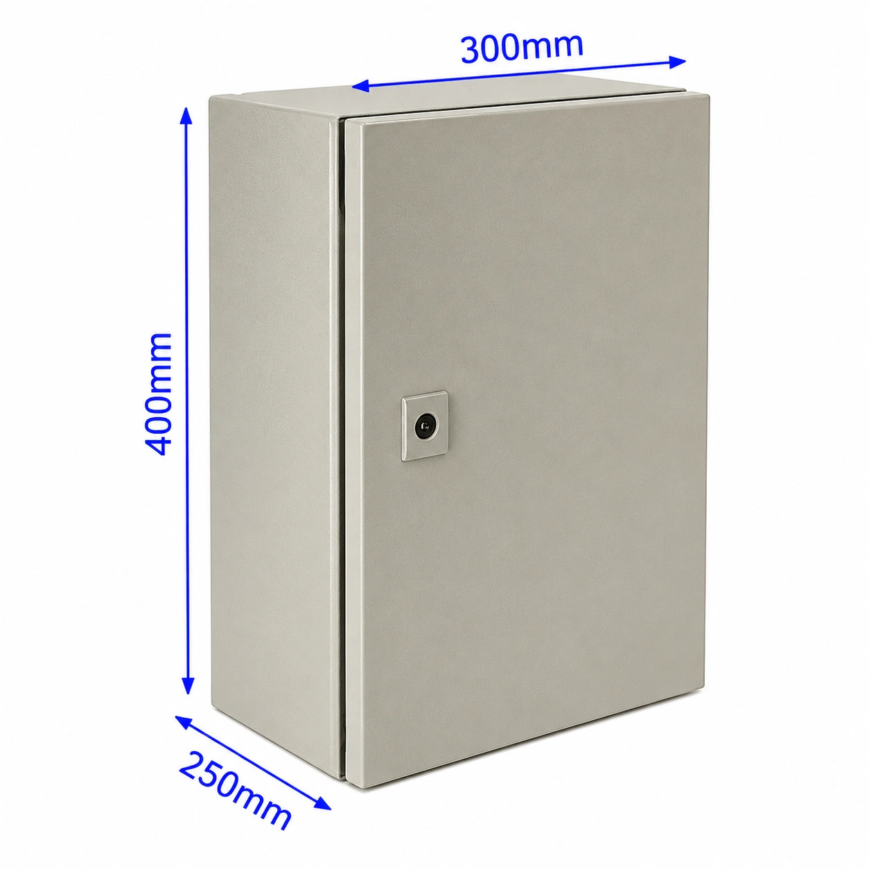 Tablero C/puerta interior 400x300x250mm RAL 7032 IP66