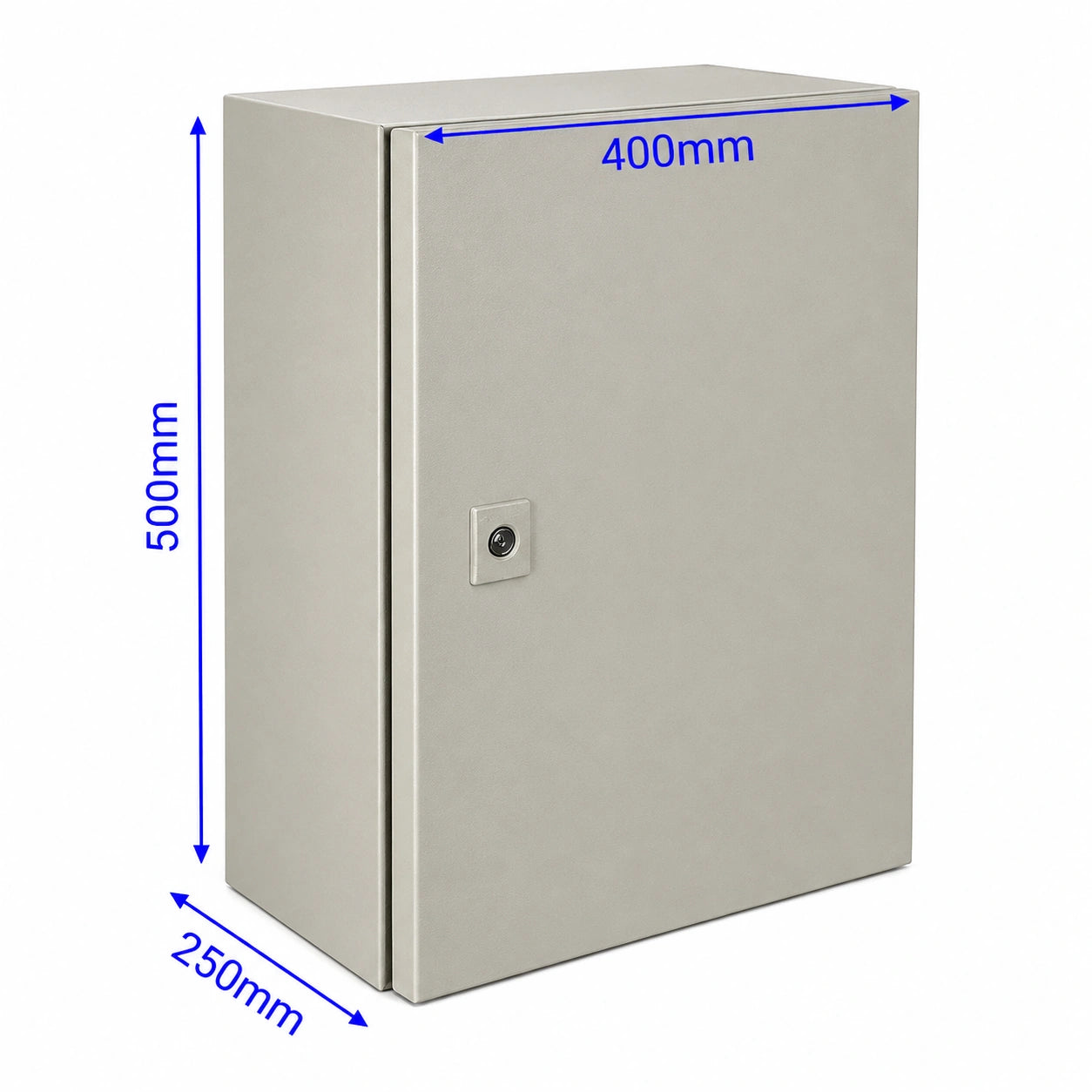 Tablero C/puerta interior 500x400x250mm RAL 7032 IP6