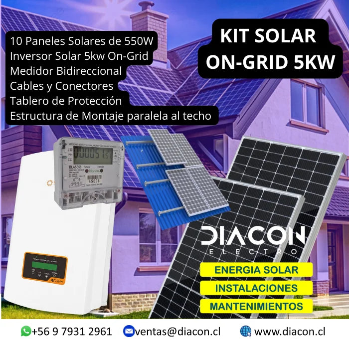 Kit Solar On-Grid