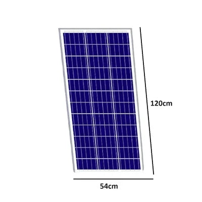 Panel Solar 100W Policristalino 12V