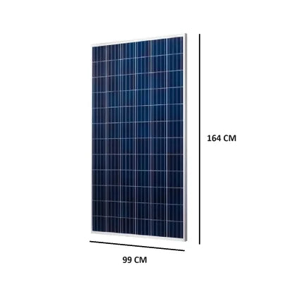 Panel fotovoltaico 285 Watt Poly 60 celdas