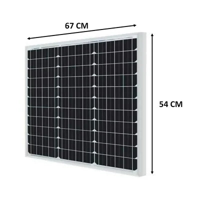 Panel Solar 50W Monocristalino