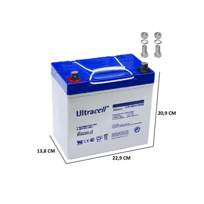 Batería 12V 55Ah Ciclo Profundo