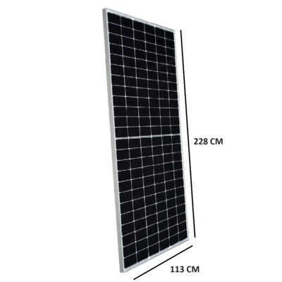 Panel fotovoltaico Anhui 550 Watt Half Cell SN550-144M