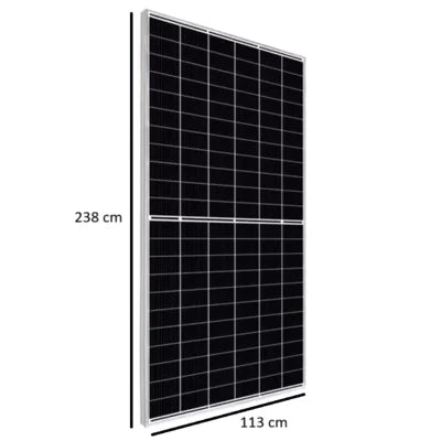 Panel 610W bifacial LONG