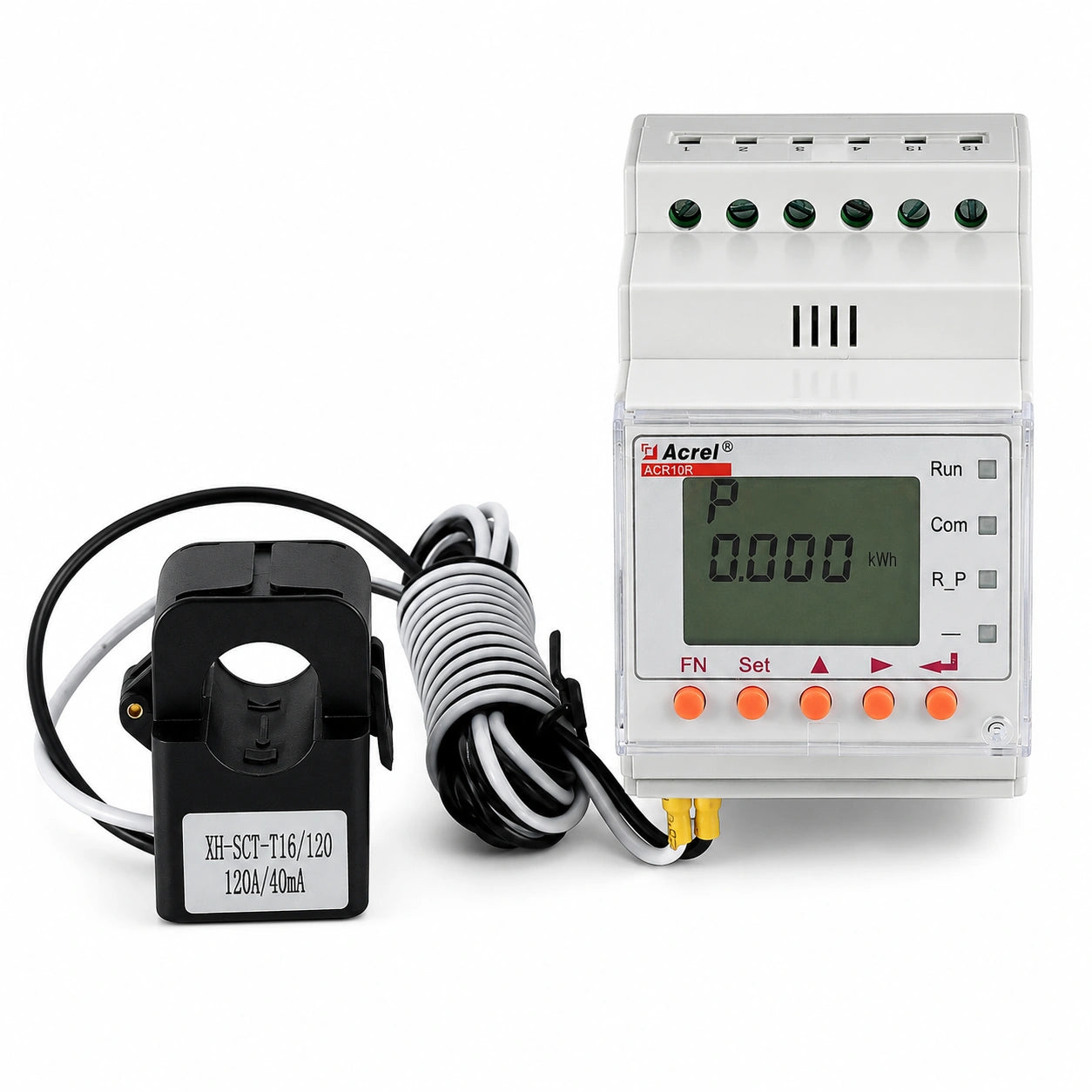 Medidor De Energía Inteligente Acrel ACR10R-D16TE (Monofásico / Carril DIN)