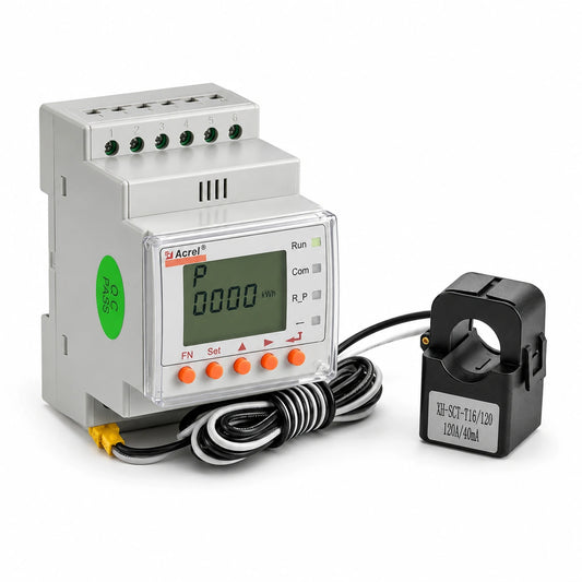 Medidor De Energía Inteligente Acrel ACR10R-D16TE (Monofásico / Carril DIN)