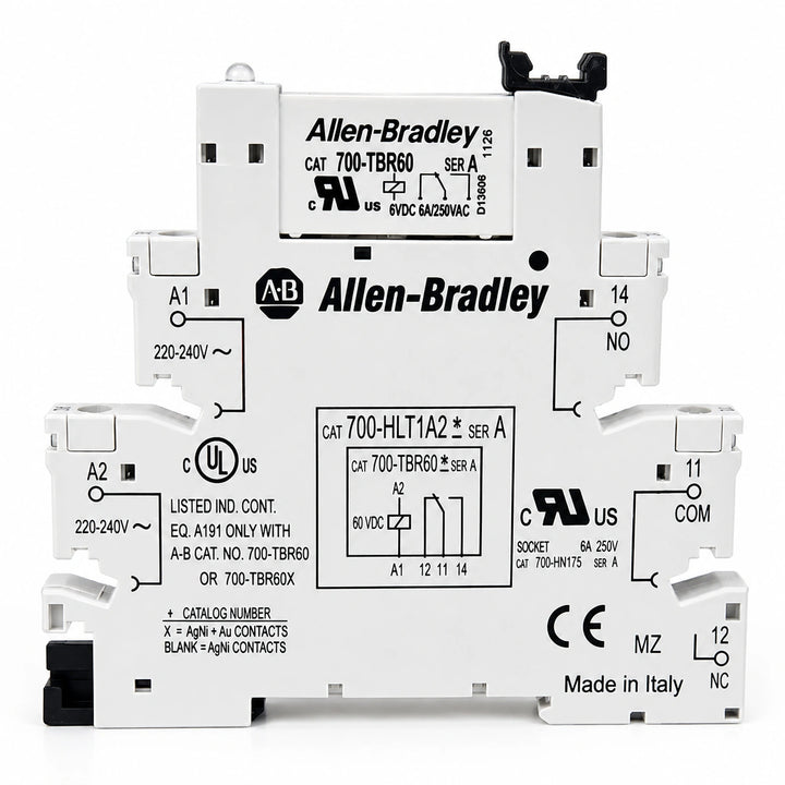 Allen-Bradley 700-HLT1A2 + Base 700-TBR60