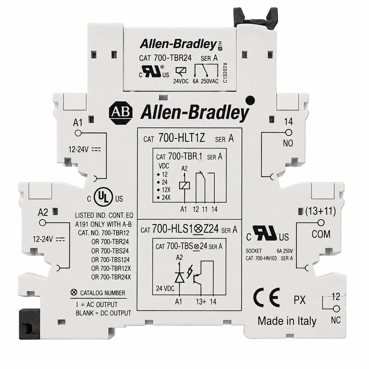 Base para Relé Allen-Bradley 700-TBR24