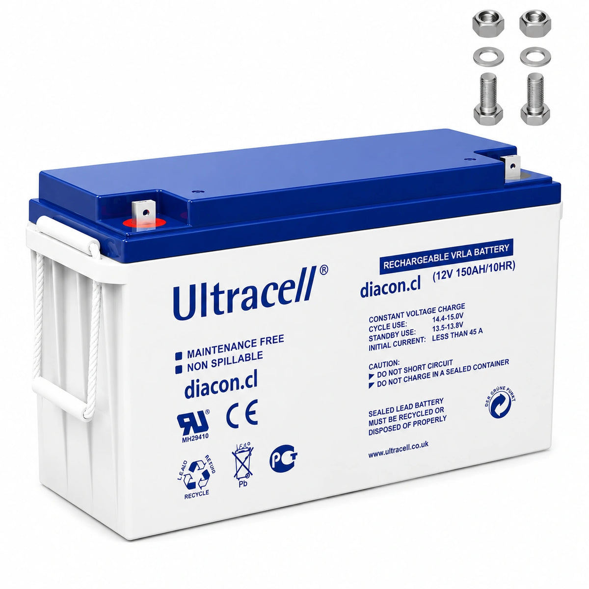 Batería 12V 150Ah GEL Ciclo Profundo