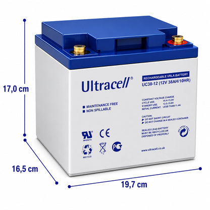 Batería 12V 38Ah