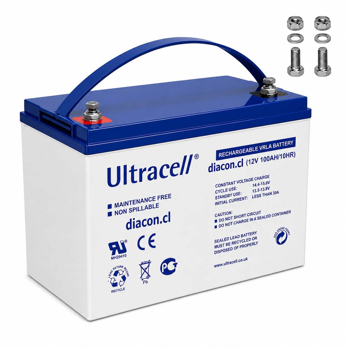 Batería 12V 100Ah GEL Ciclo Profundo