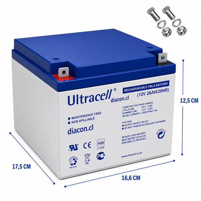 Batería 12V 26Ah