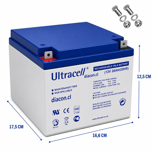 Batería 12V 26Ah