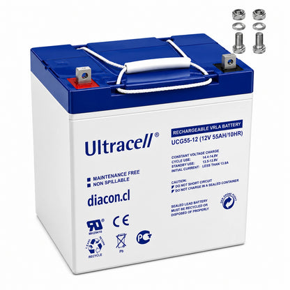 Batería 12V 55Ah Ciclo Profundo
