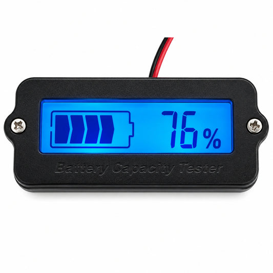 Monitor de carga de baterías de 12V 24V 36V 48V