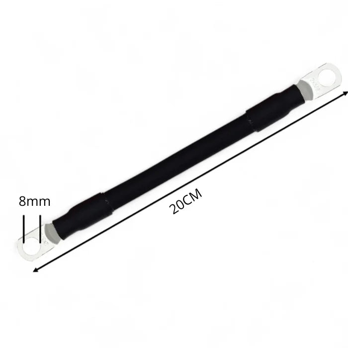 Cable 20cm para conexión serie de baterías de 16mm²