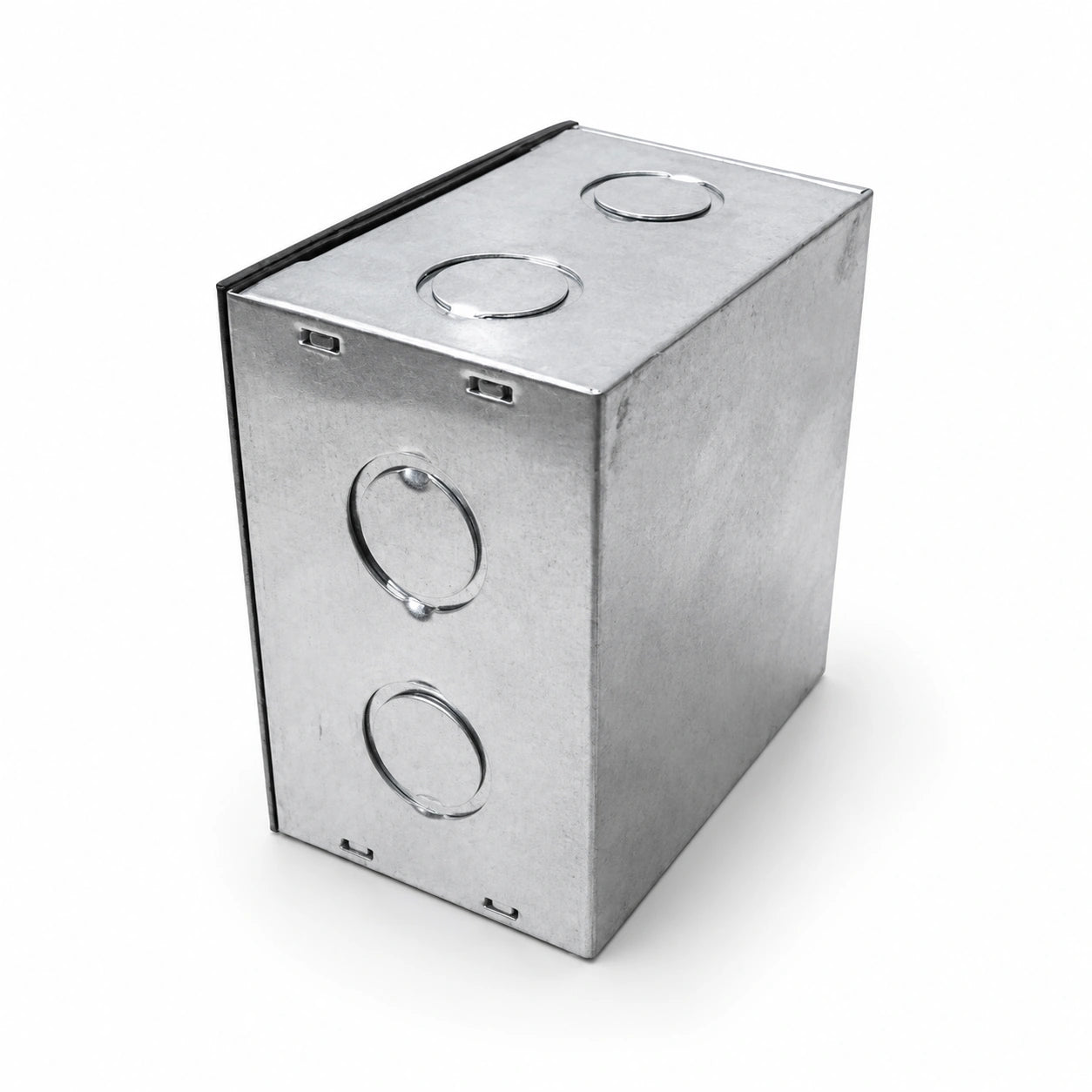 Caja de Derivación Metálica Pre-Galvanizada 100 × 100 × 65