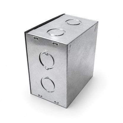 Caja de Derivación Metálica Pre-Galvanizada 100 × 100 × 65