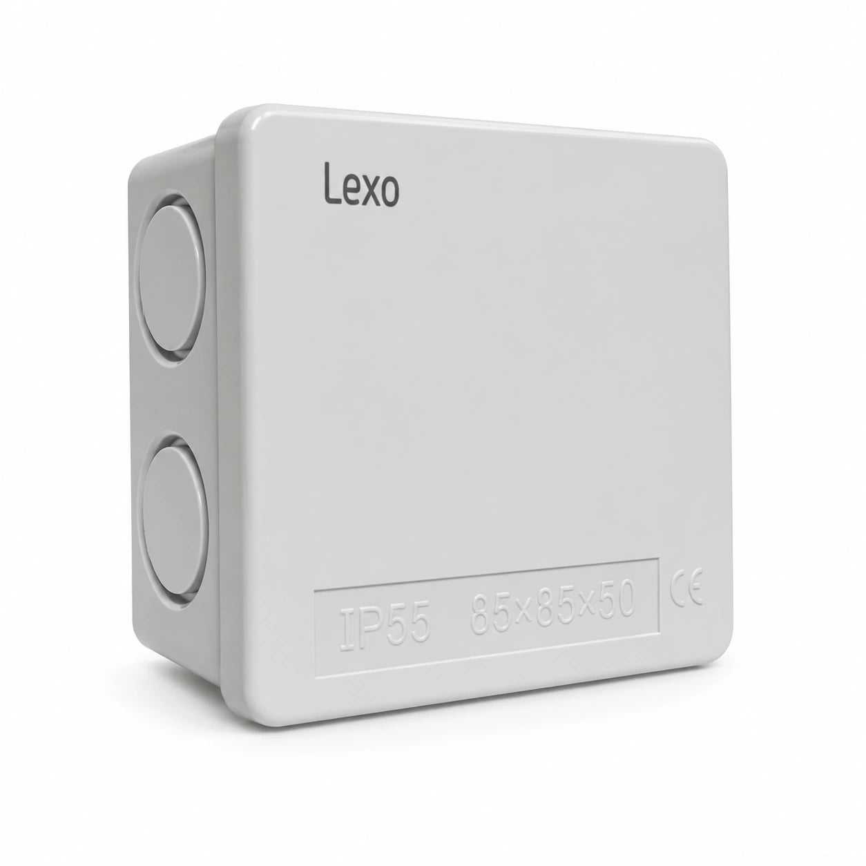 Caja de Derivación Estanca IP55 85×85×50 mm Lexo