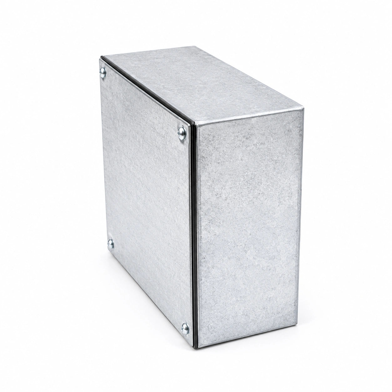 Caja Metálica Galvanizada para Instalaciones Eléctricas –20×20×10 cm