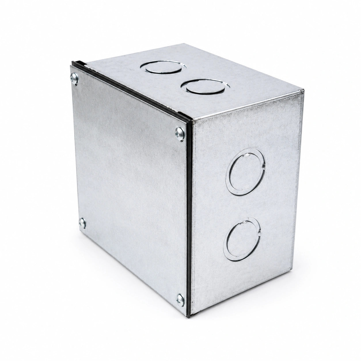 Caja Metálica pre-galvanizada 15,3 × 15,3 × 10,2 cm