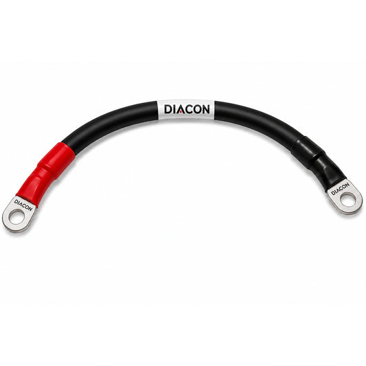 Cable 30cm para conexión serie de baterías de 35mm²