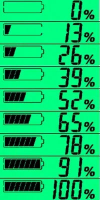 Monitor de carga de baterías de 12V 24V 36V 48V