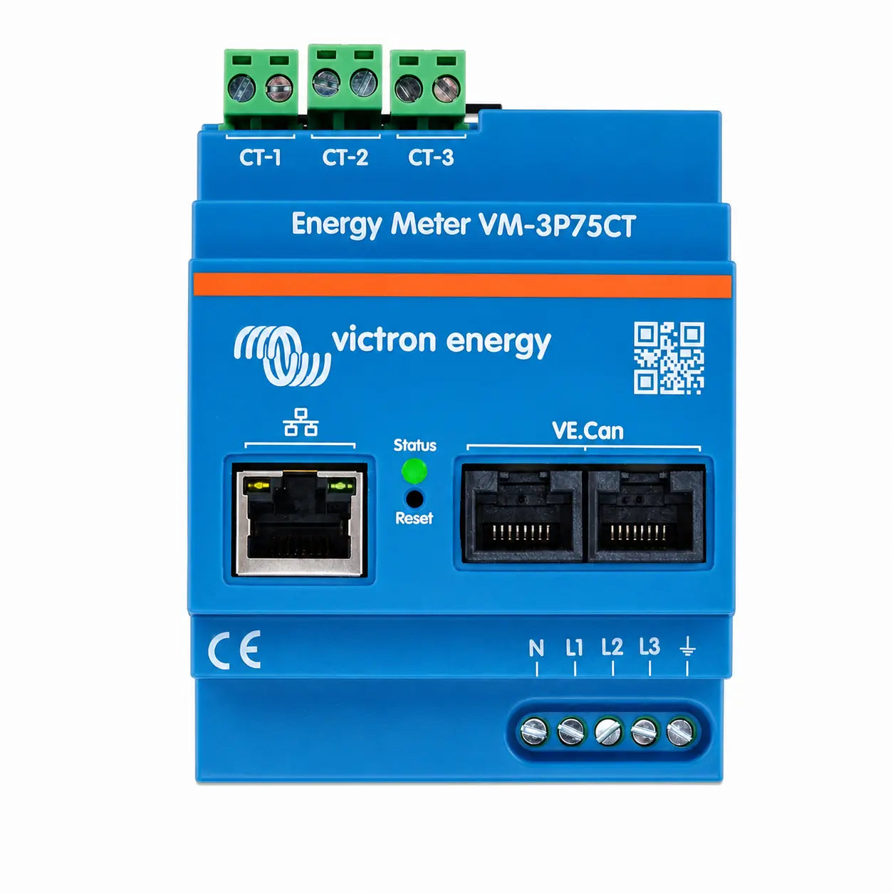 Victron VM-3P75CT | Medidor de Energía Trifásico 75A Ethernet VE.Can