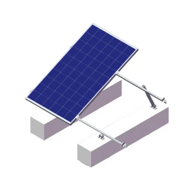 Ki de montaje estructura Variable para 2 Paneles de 170W o 100W