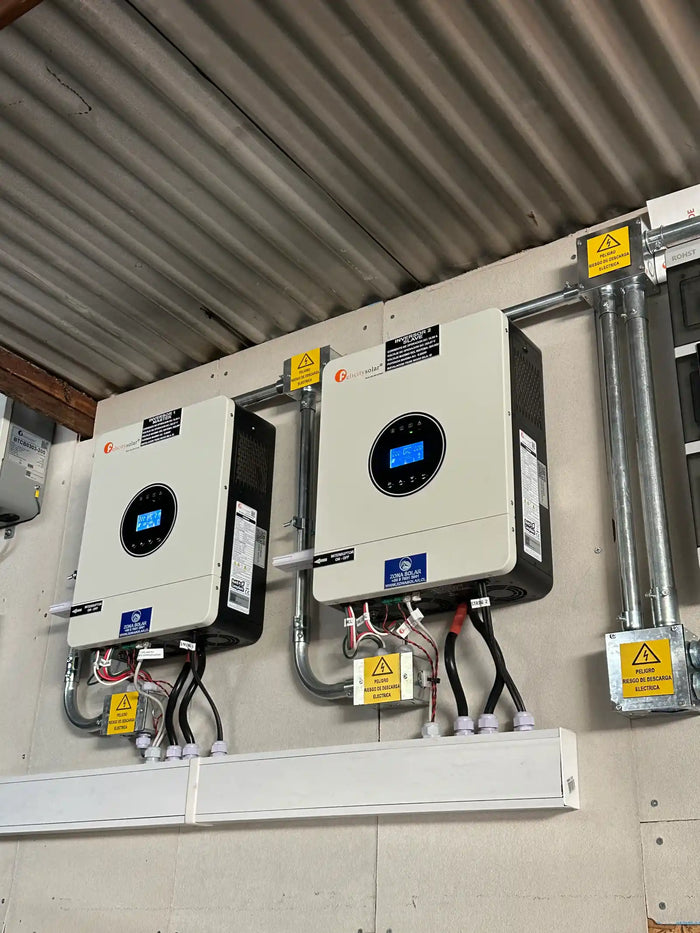 Sistema solar Off-Grid de 8,54 kWp con 40 kWh de almacenamiento