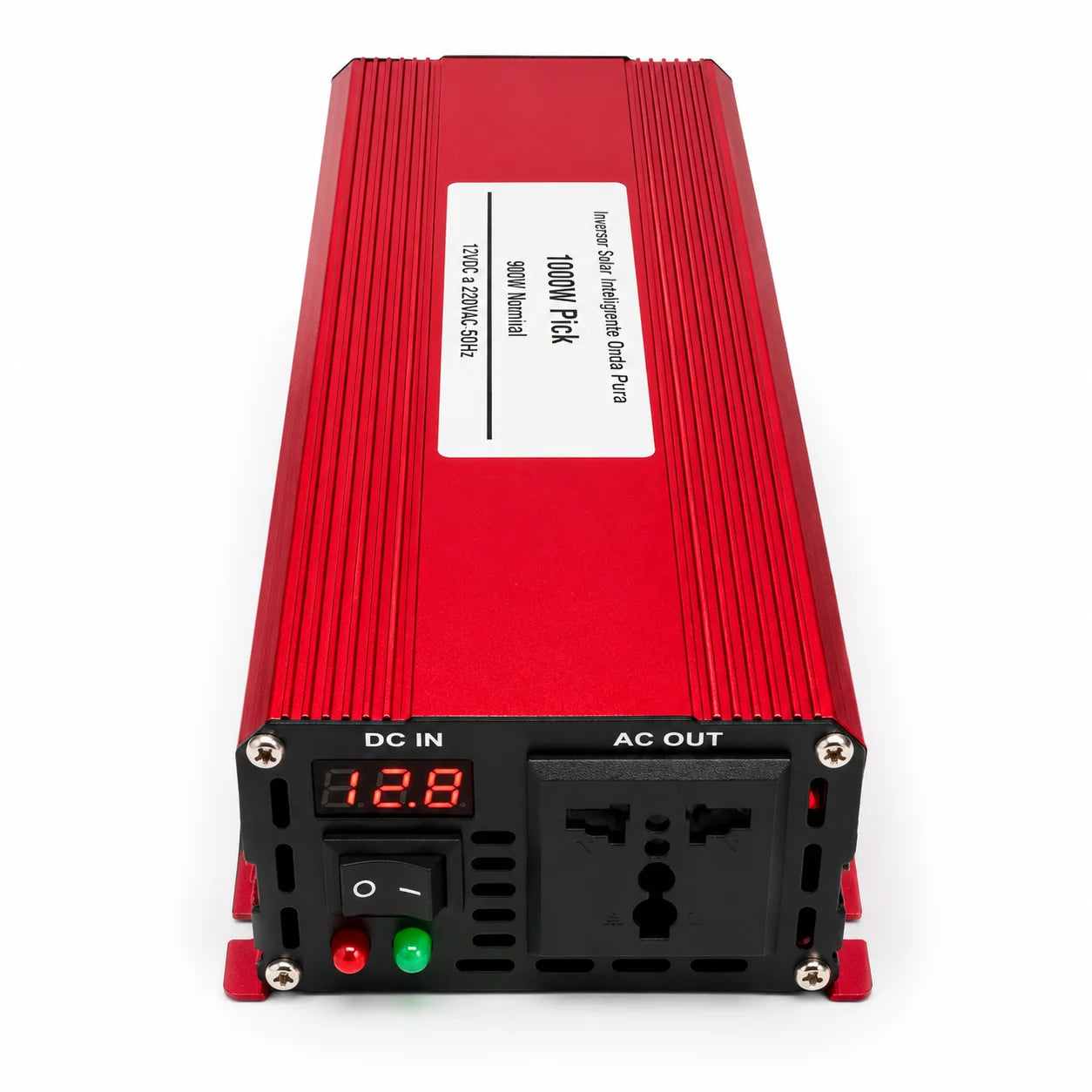 Inversor Solar Off-Grid Onda Pura 1000W 12VDC-220VAC