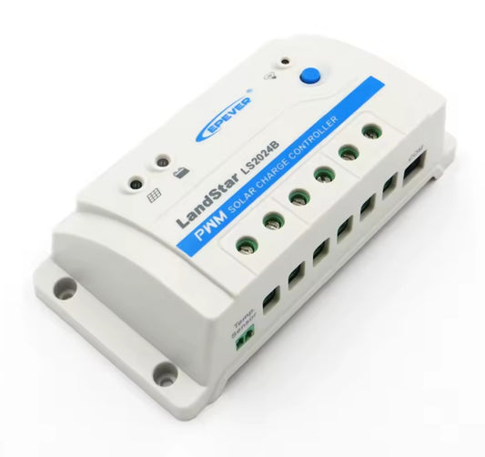 Regulador de Carga Solar 20A 12/24V PWM Epever LS2024B
