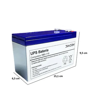 Batería Compatible APC RBC-110