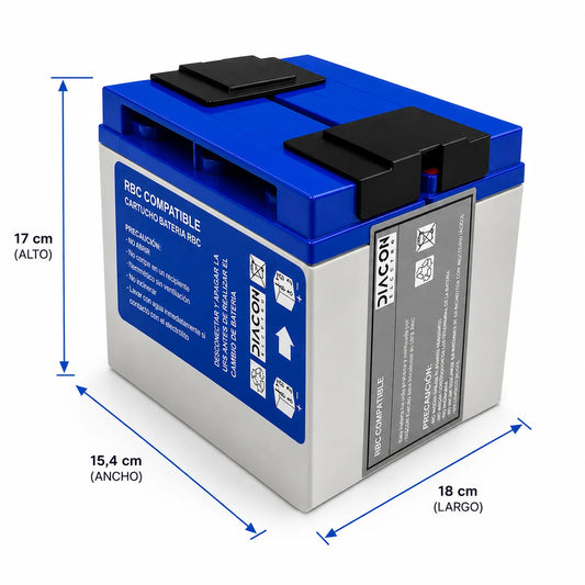Batería Compatible APC RBC-7 - Instalación gratuita disponible