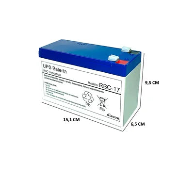 Batería Compatible APC RBC-17