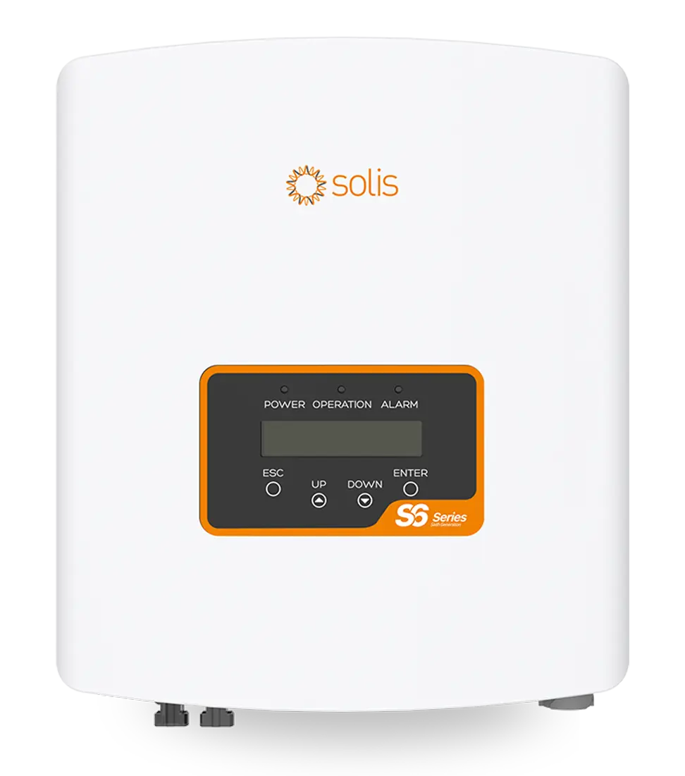 Inversor en Red Solis 6K Monofasico S6-GR1P3K-M