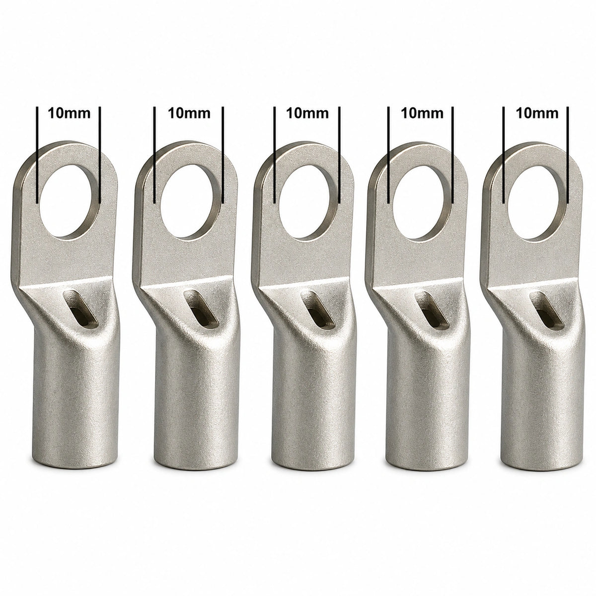 Set 5 Terminales Para Cable 50mm² (1/0 AWG) Perforación 10mm