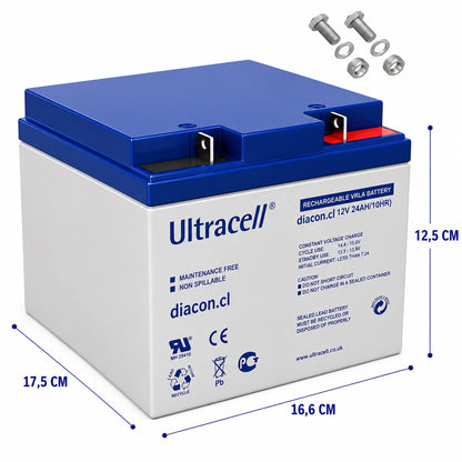 Batería 12V 24Ah