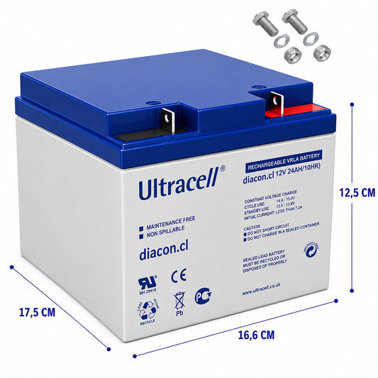 Batería 12V 24Ah